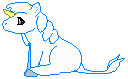 baby unicorn sitting