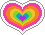 rainbow heart