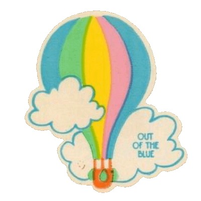 out of the blue