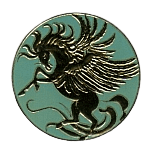gold metallic pegasus