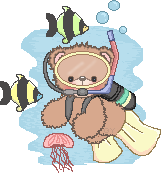 diving bear