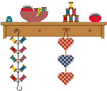 sewing shelf