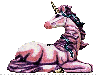 unicorn looking left