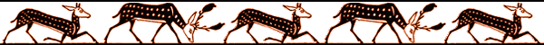 stylized deer