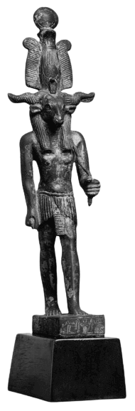 Khnum with Atef