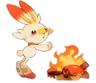 scorbunny and slizzlipede