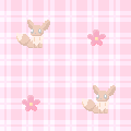 pink eevee plaid bg
