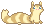 furret laying facing right