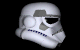 storm trooper helmet spinning